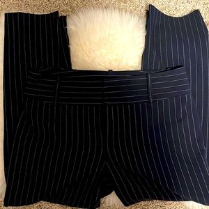 Alice Olivia Striped Straight Leg Pant (size 6)